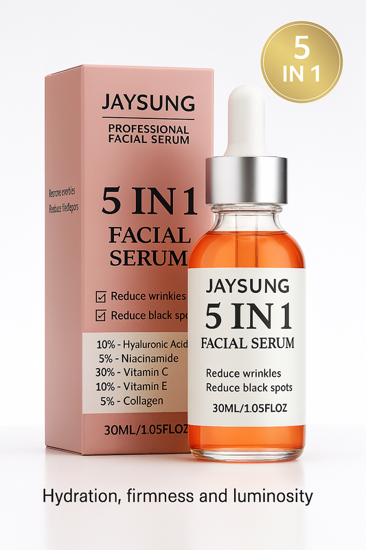 5-in-1 Radiance Boosting Face Serum with Vitamin C & Hyaluronic Acid