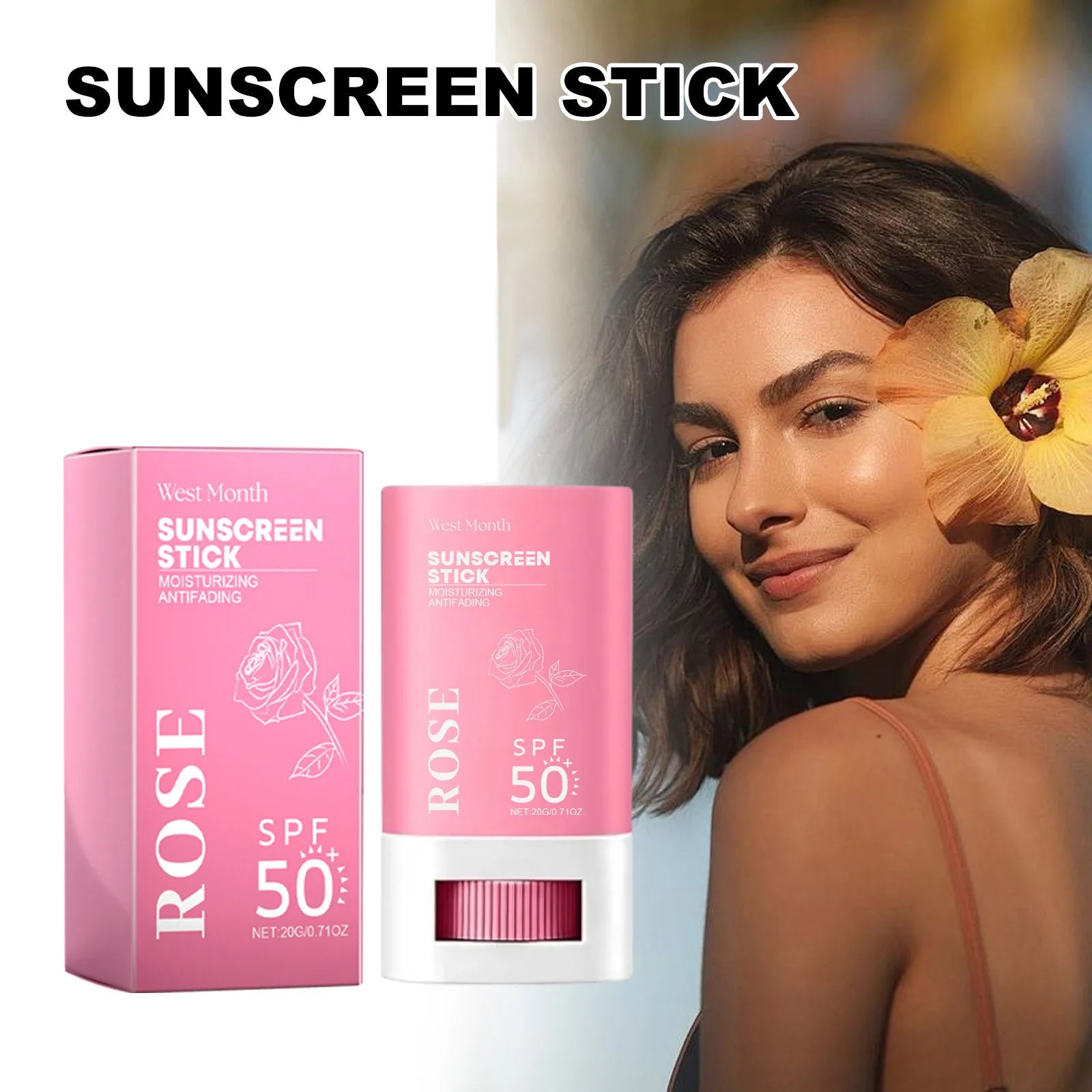 Sunscreen Stick Whitening Sunblock Oil Control Solar Blocker Anti UV Moisturizing Body Sunscreen Lsolation UV Protector Cream